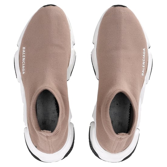 Balenciaga Speed Sneakers in Beige Polyester - Image 5