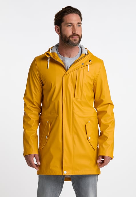 Dreimaster raincoat Men mustard - Image 2