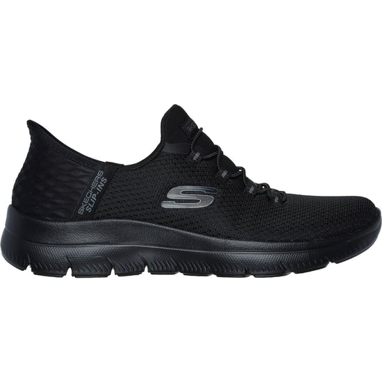 Skechers Summits - Diamond Dream Textile Damestrainers in zwart - Image 5