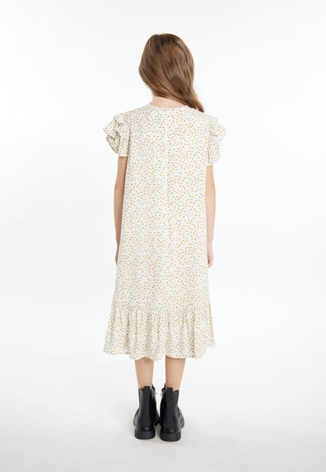 Dreimaster Dress mustard - Image 4