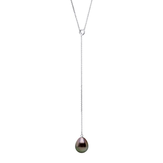 Necklace LASSO- Real Cultured Pearl Pear 8-9 mm