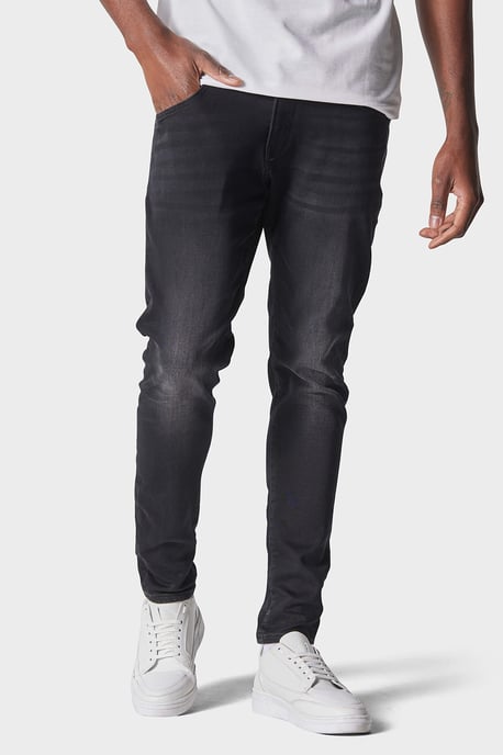 Deniro Black Slim Fit Jeans