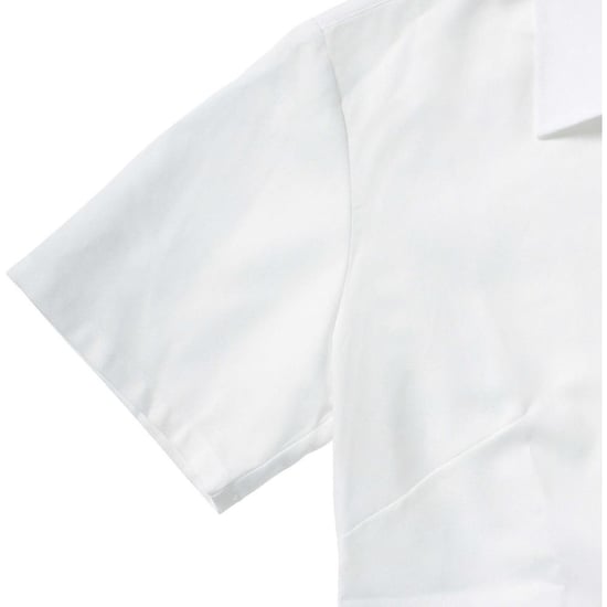 Russell Collectie Dames/Dames Korte Mouw Easy Care Oxford Shirt (Wit) - Image 4