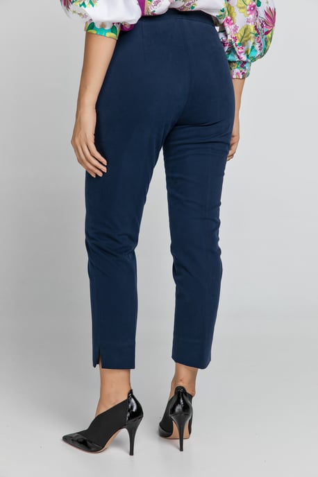 Slim Fit Blue Pants Conquista Fashion