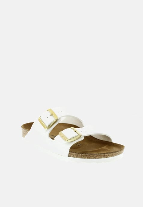 Birkenstock Arizona Smalle Pasvorm Patentaalwit 1005294 - Image 1
