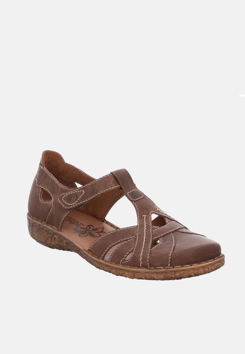 Josef Seibel Rosalie 29 Brandy - Josef Seibel  Brown Tan Leather Ladies Sandal