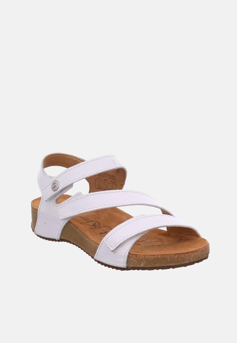 Josef Seibel Tonga 25 Wit - Josef Seibel Witte Leren Tussenstuk Dames Sandalen - Image 1