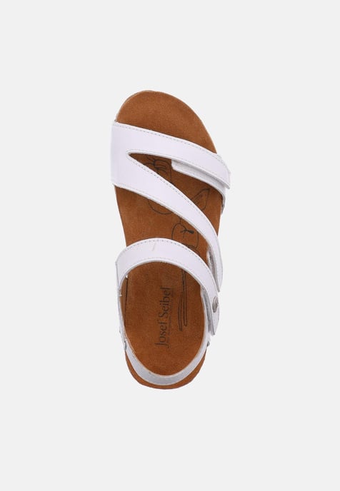 Josef Seibel Tonga 25 Wit - Josef Seibel Witte Leren Tussenstuk Dames Sandalen - Image 3