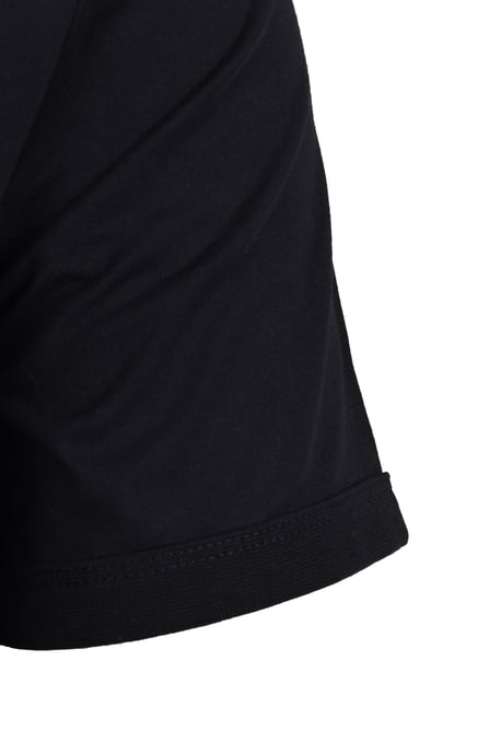 Men's Fred Perry Ringer T-Shirt in Black - Image 4