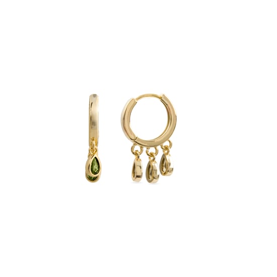 Luxenter Atzul earrings finished in 18k gold - Image 1