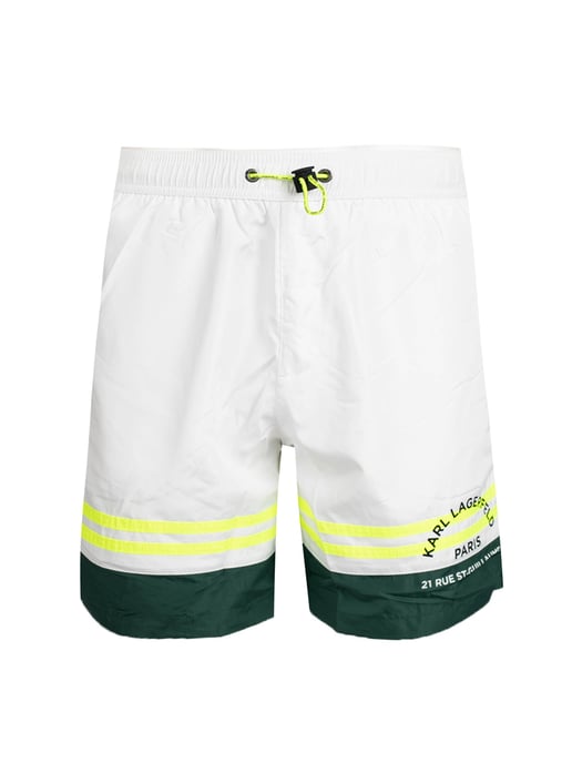 Karl Lagerfeld Zwemshorts Golf Heren Wit - Image 1