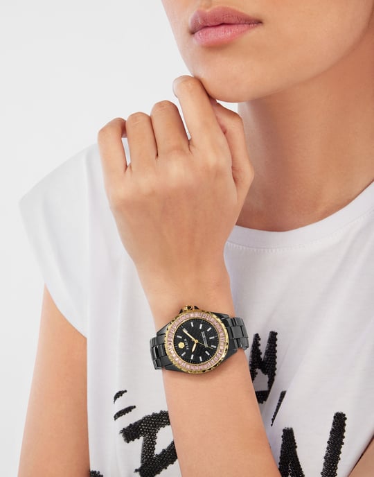 Philipp Plein Plein Heaven Dames Zwarte Horloge PWPPA0324 - Image 3