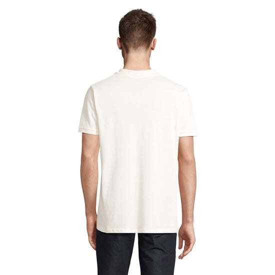 SOLS Heren Planet Poloshirt (Gebroken wit) - Image 2