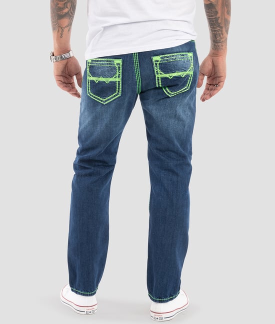 Rock Creek Jeans Blau