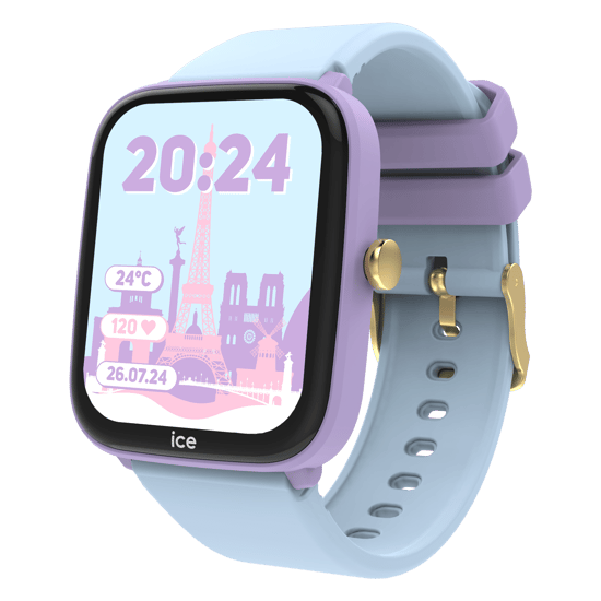 Ice Watch Ice Smart Junior 2.0 - Purple - Soft Blue Child's Blue Watch 022801 - Image 2