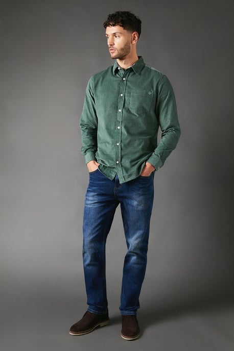 Corduroy Long Sleeve Shirt