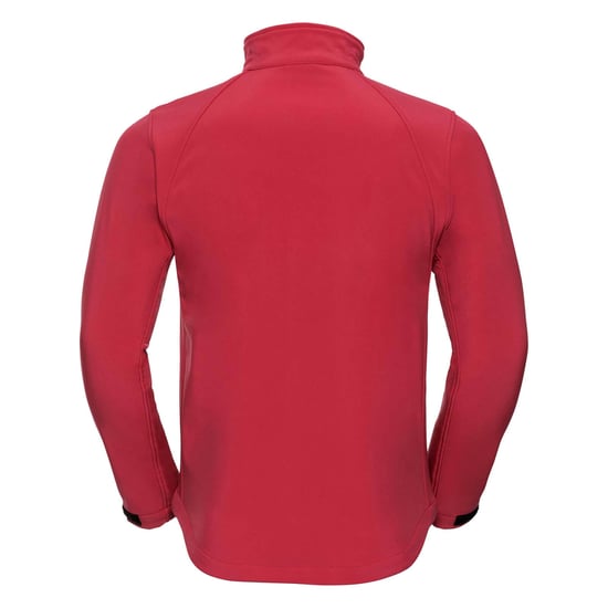 Russell Mens Water Resistant & Windproof Softshell Jacket (Classic Red) - Image 3