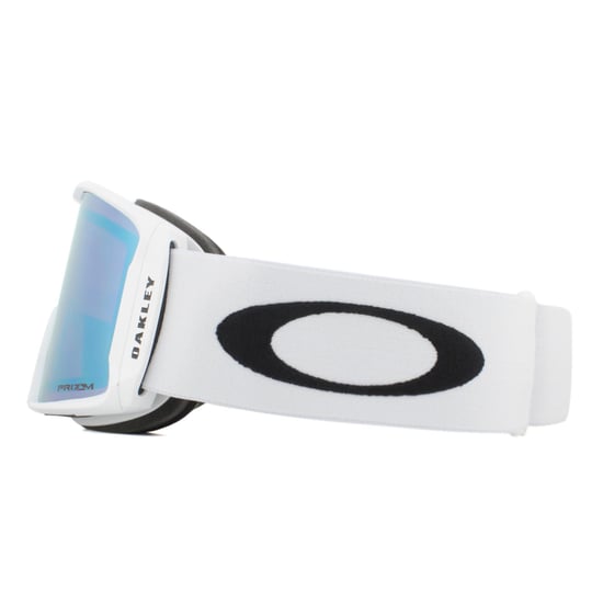 Oakley Ski Goggles Line Miner OO7070-73 Matte White Prizm Snow Sapphire Iridium - Image 3