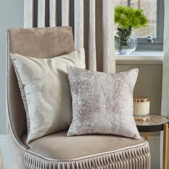 Prestigious Textiles Monument Foil Printed Geometric Cushion Cover - Image 3