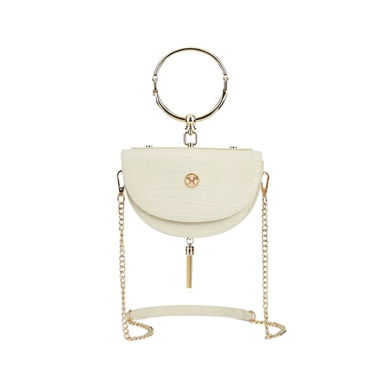 VICTORIA HYDE Half-Moon Shoulder Bag Beige