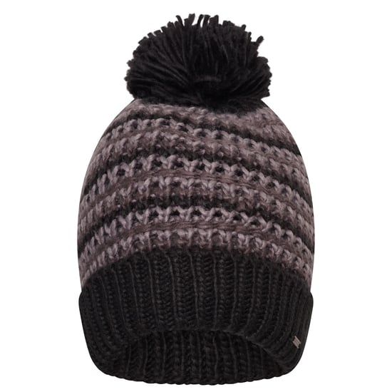 Regatta Unisex Adult Headstart Beanie (Black/Ebony Grey)