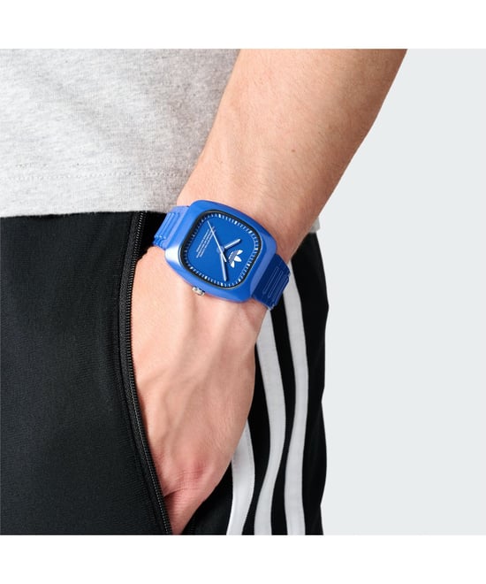 Adidas Originals Retro Wave Twee Unisex Blauwe Horloge AOSY24530 - Image 5