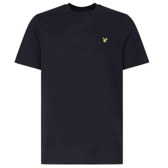 Lyle & Scott T-shirt med bröstlogotyp i mörk marinblå - Image 1