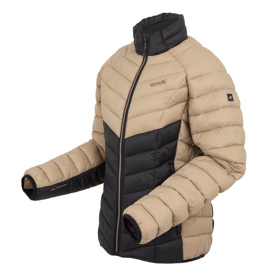 Regatta Womens/Ladies Dalent Quilted Jacket (Warm Taupe/Black)