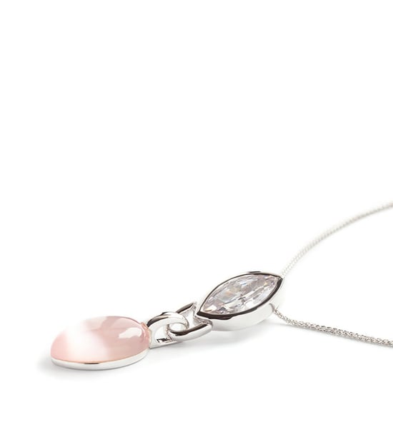 Orphelia Dames 925 Sterling Zilveren Set: Ketting-Hanger + Oorbellen - Zilver SET-5915 - Image 3