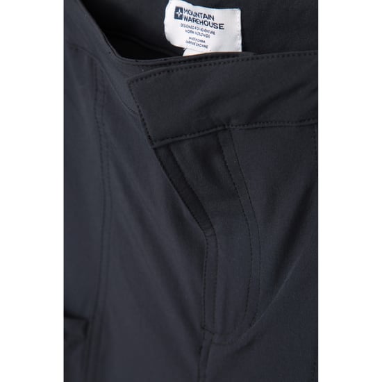 Mountain Warehouse Womens/Ladies Kesugi Stretch Slim Hiking Trousers (Black)