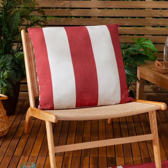 furn. Deck Stripe Woven Outdoor Filled Cushion - Image 6