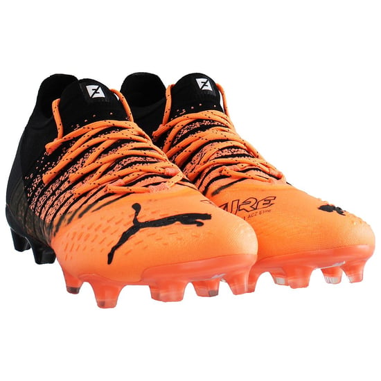 Puma Future Z 1.3 FG/AG Mens Orange/Black Football Boots - Image 2