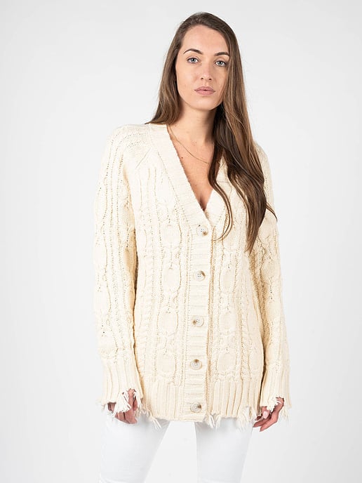 Silvian Heach Cardigan Woman's Off-White - Image 3
