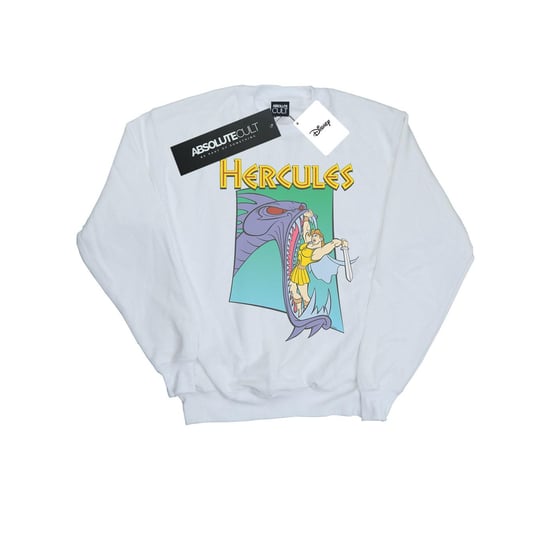 Disney Mens Hercules Hydra Fight Sweatshirt (White) - Image 1