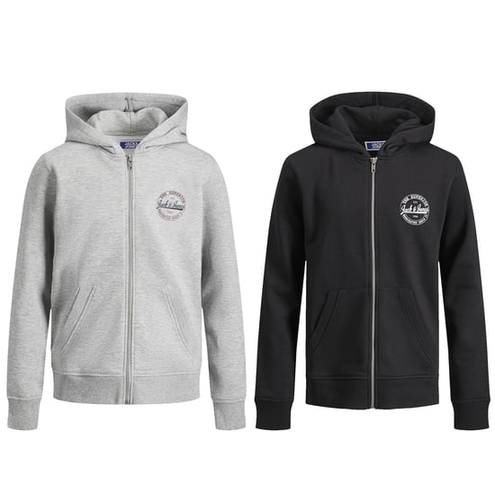 Jack & Jones Junior Boy's Sweat Zip Hood 2 Pack