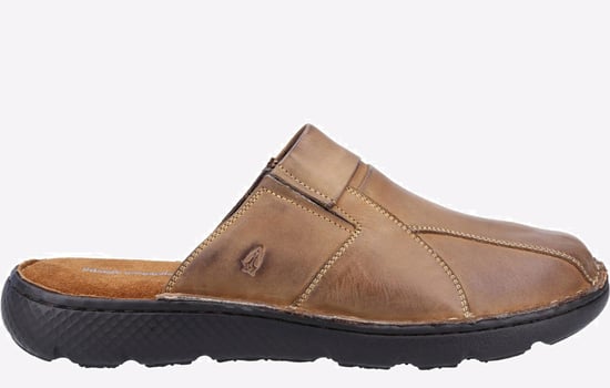 Hush Puppies Carson Muiltje Leer Sandalen Heren - Image 1