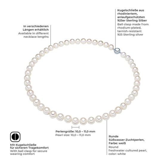 Valero Pearls Female Fresh Water Cultured Pearl(s) Necklace - Image 2