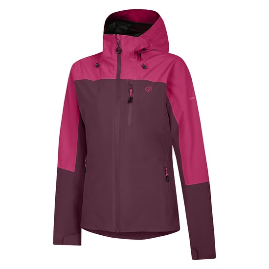 Dare 2B Womens/Ladies Mountain Series Waterproof Jacket (Fig/Berry Pink)