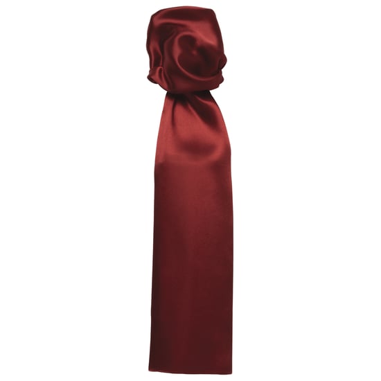 Premier Scarf - Ladies/Womens Plain Business Scarf (Burgundy) - Image 1