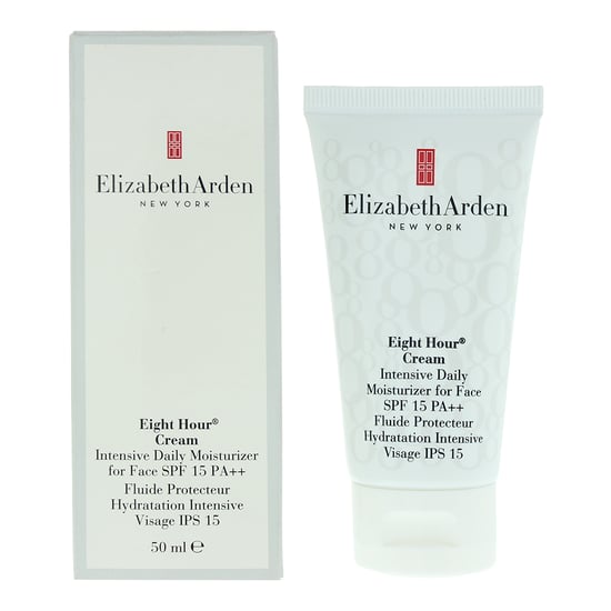 Elizabeth Arden Eight Hour Cream Intensive Daily Moisturiser Spf 15 50ml - Image 1