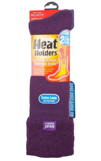 Heat Holders - Termiska Wellington-stövelstrumpor för damer i 7 färger - Image 2
