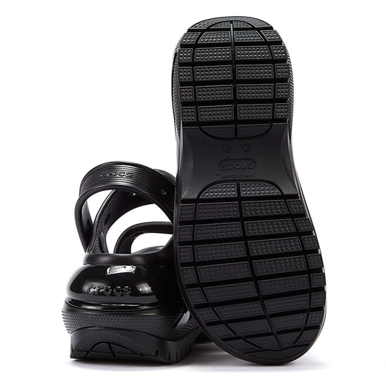 Crocs Classic Mega Crush Women's Black Sandals - Image 6
