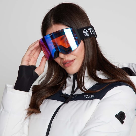 Arosa Goggles Matt Black/Orange Revo Blue