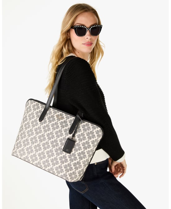 Spade Flower Spade Flower Pvc Large Tote