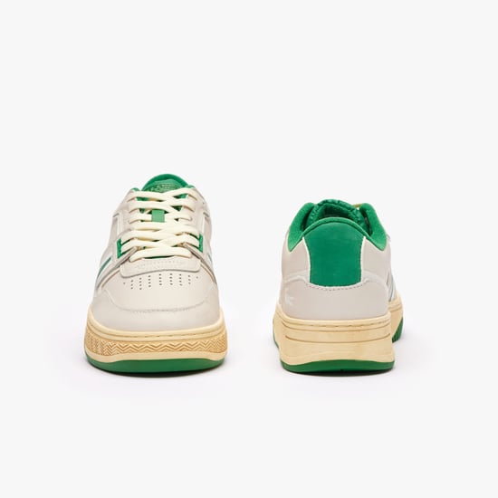 Men's Lacoste L001 Trainers in Off White
