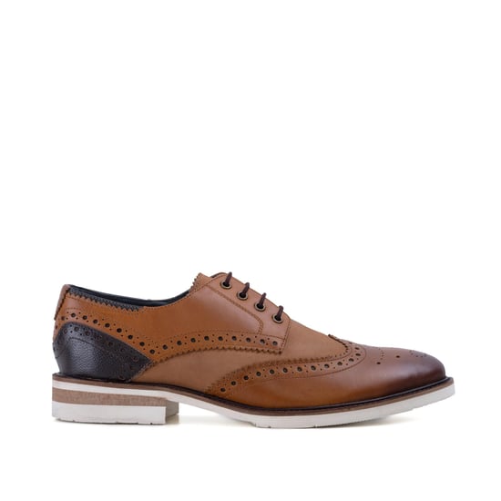Goodwin Smith Mens Gs Lorenzo Tan Brown Derby Brogue