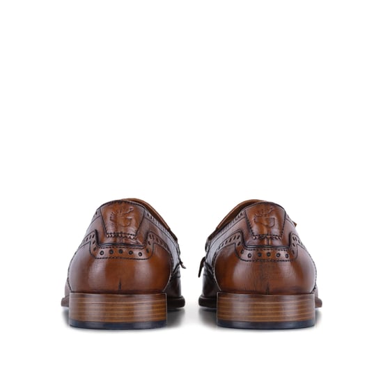 Goodwin Smith Mens Gs Sebastian Tan Fringe Loafer