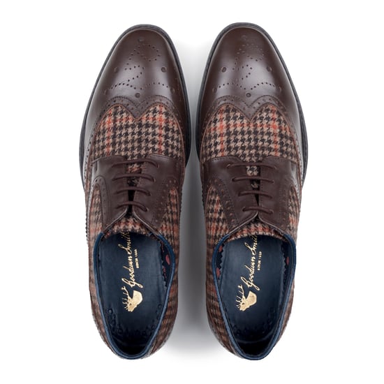 Goodwin Smith Newchurch Brown Houndtooth Derby