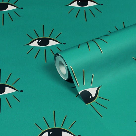 Theia Abstract Eye Printed Wallpaper - Image 1