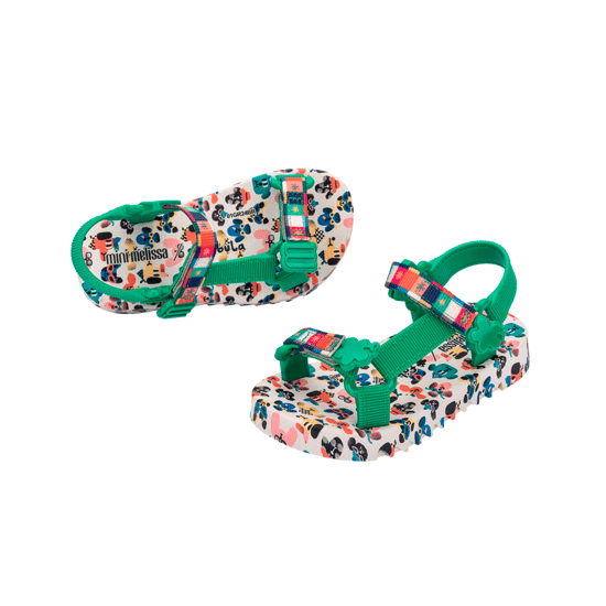 Playtime x Fabula Green/Beige Sandals - Image 2